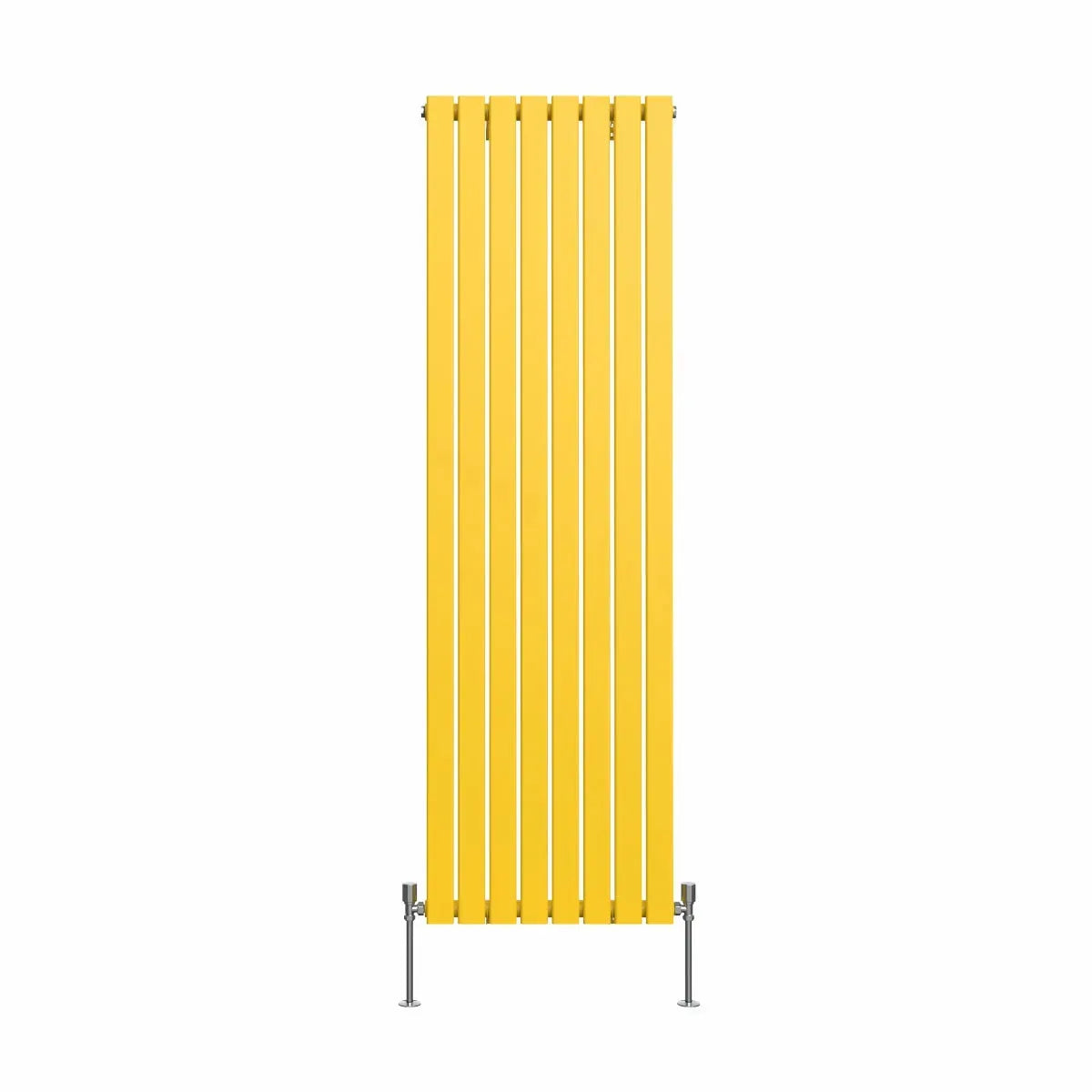 San Remo - Modern vertical flat panel radiator zinc yellow