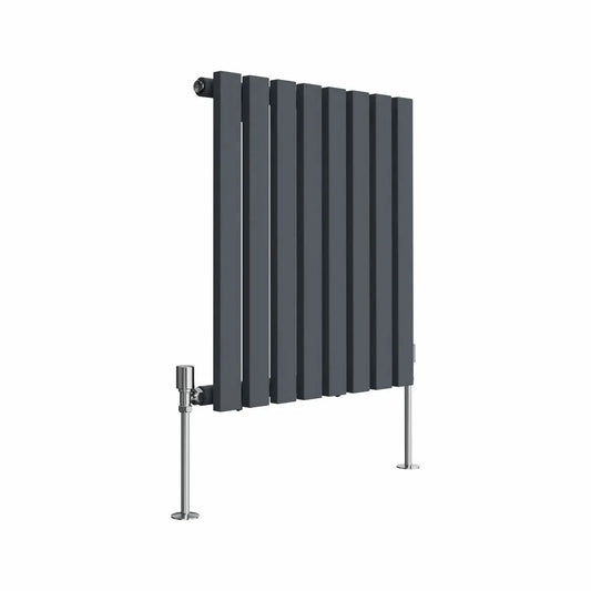 Teramo - Modern horizontal flat panel radiator anthracite