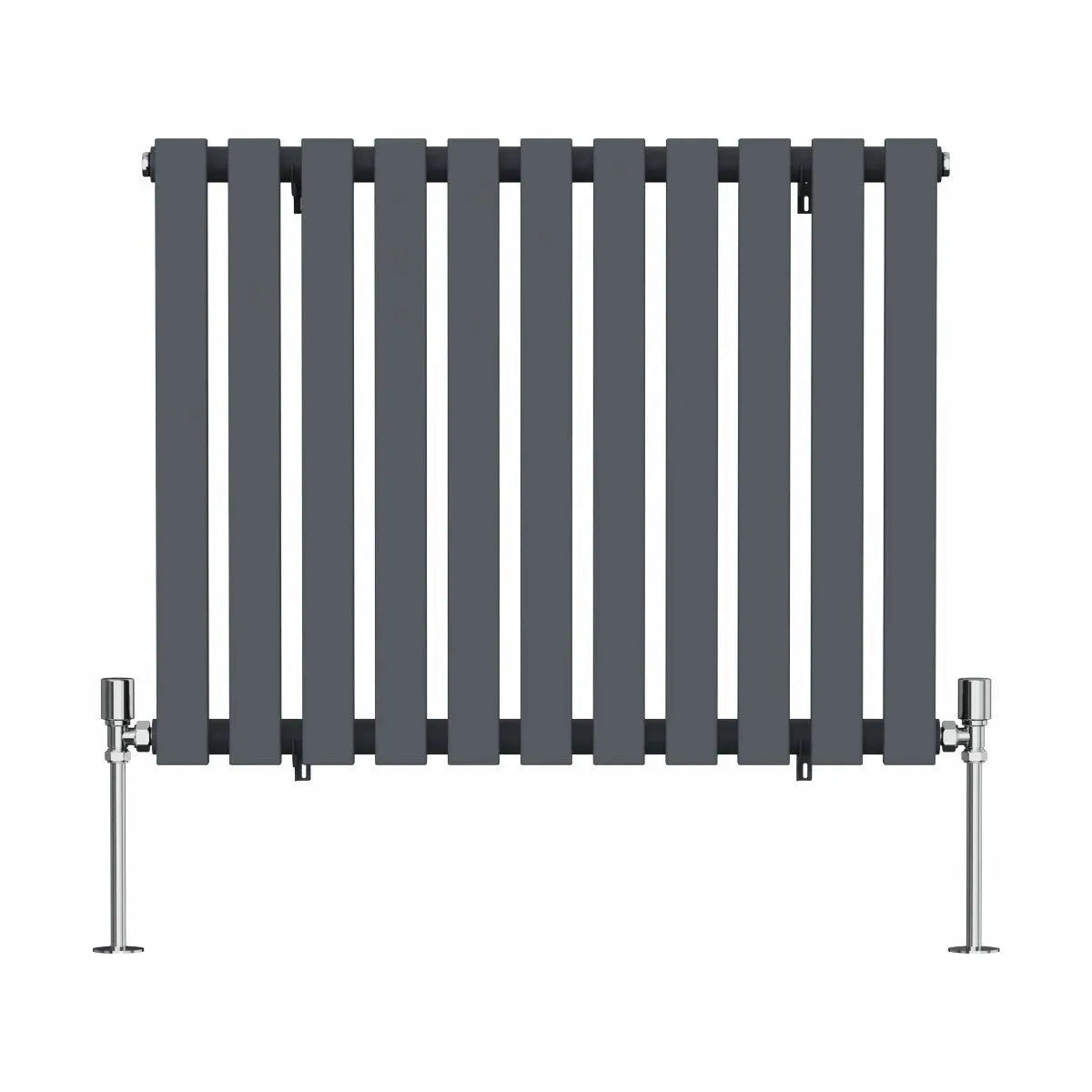 Teramo - Modern horizontal flat panel radiator anthracite