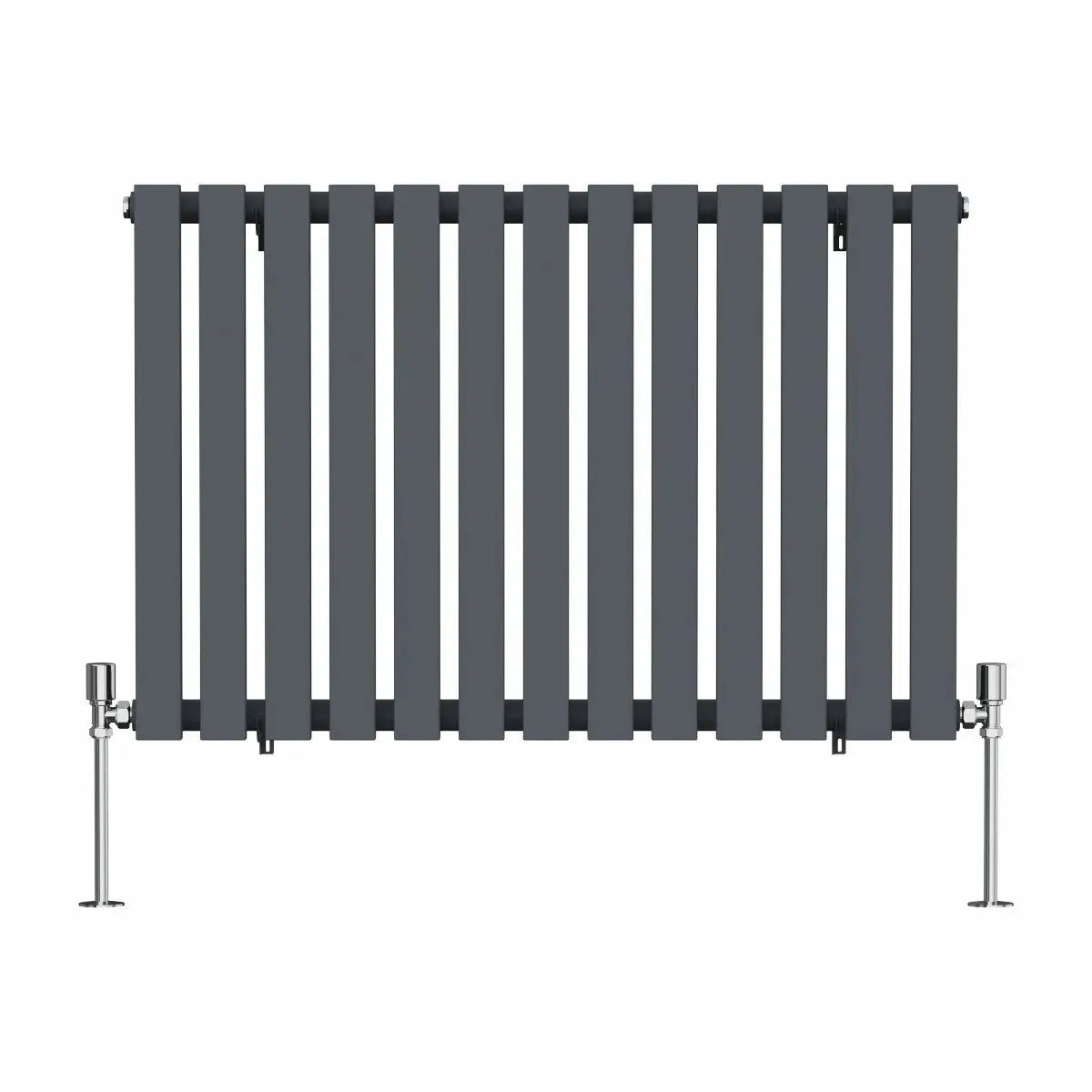 Teramo - Modern horizontal flat panel radiator anthracite