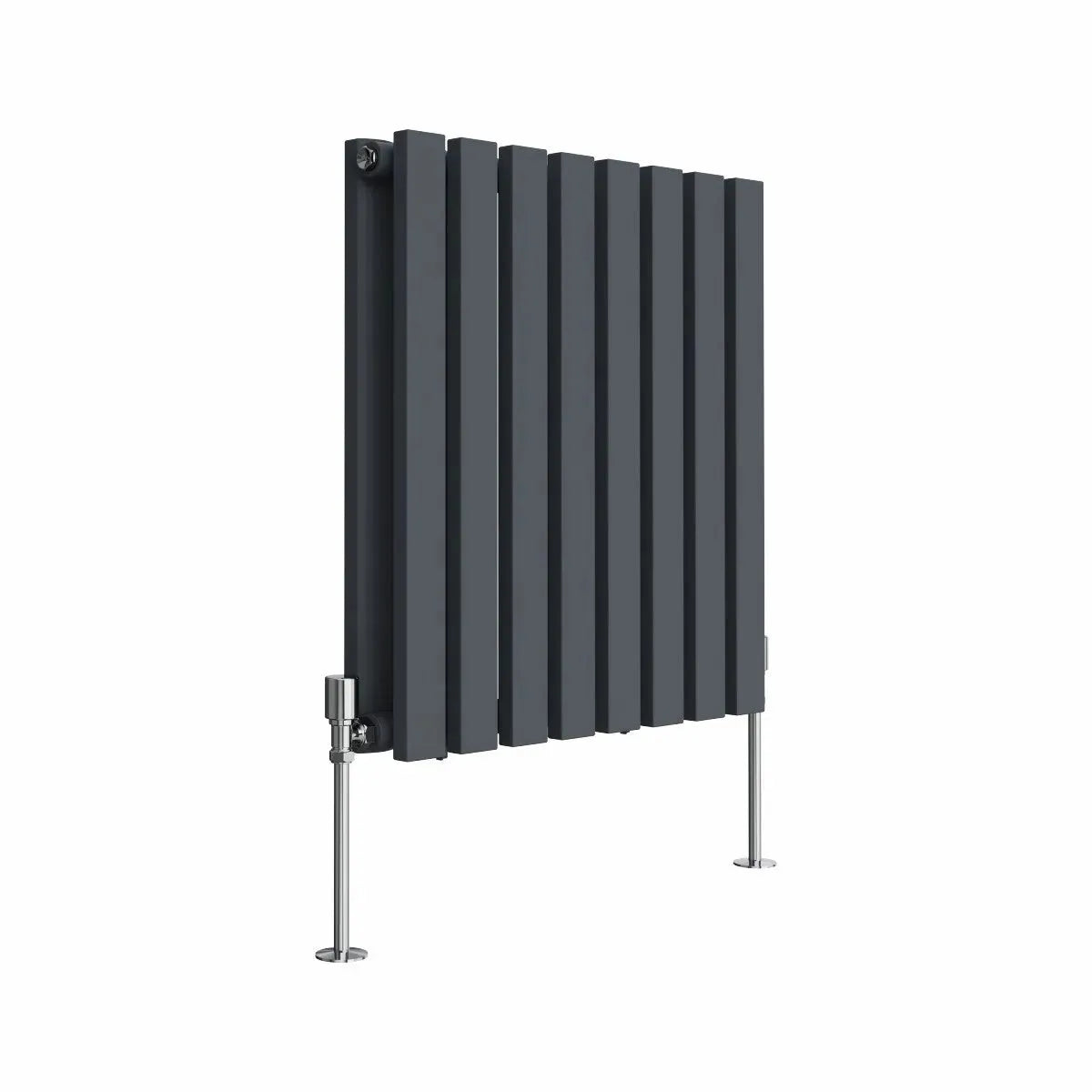 Teramo - Modern horizontal flat panel radiator anthracite