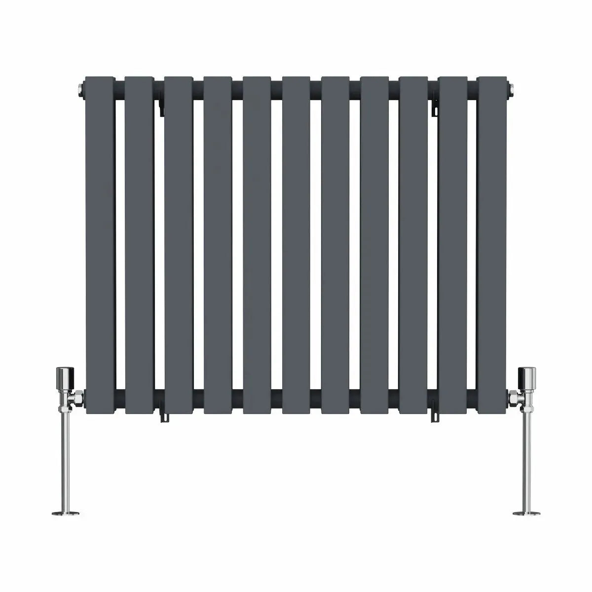 Teramo - Modern horizontal flat panel radiator anthracite