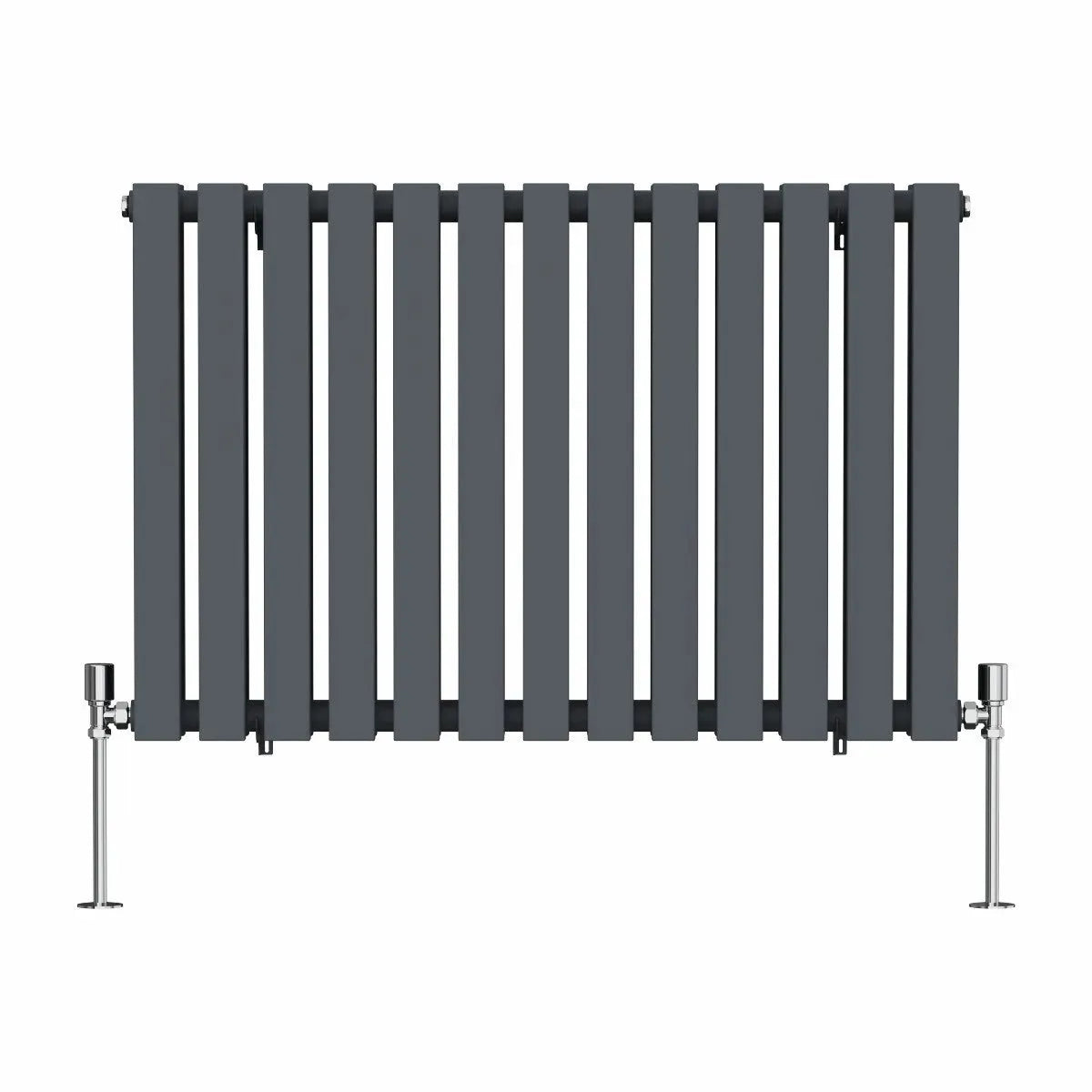 Teramo - Modern horizontal flat panel radiator anthracite