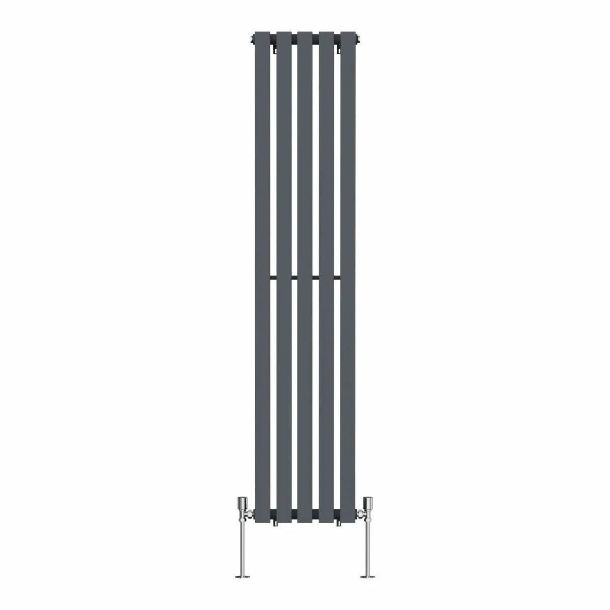 Teramo - Modern vertical flat panel radiator anthracite