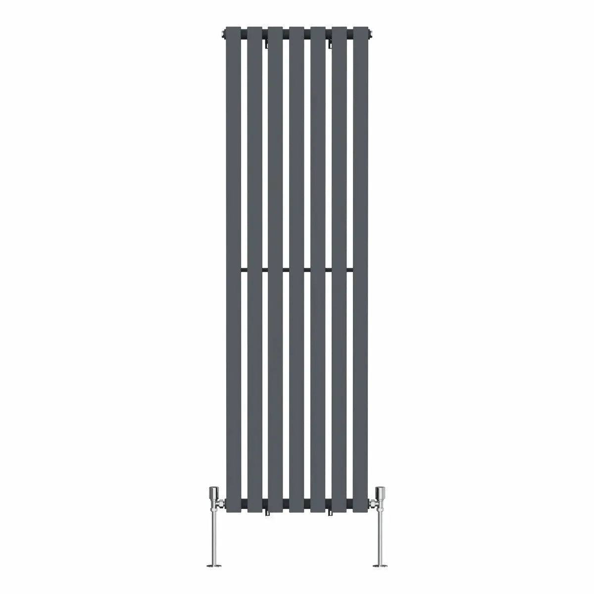 Teramo - Modern vertical flat panel radiator anthracite