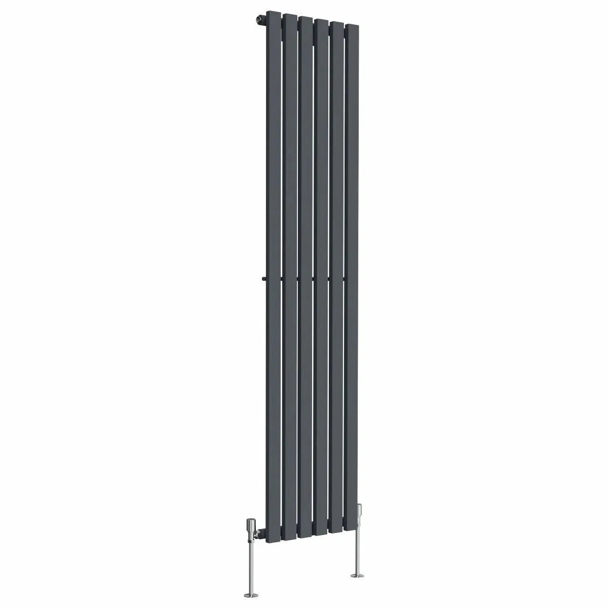 Teramo - Modern vertical flat panel radiator anthracite