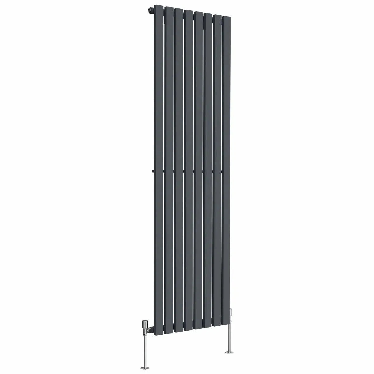 Teramo - Modern vertical flat panel radiator anthracite