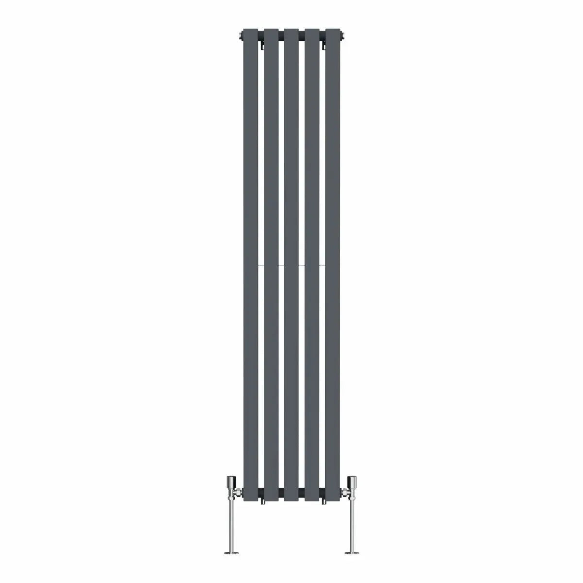 Teramo - Modern vertical flat panel radiator anthracite