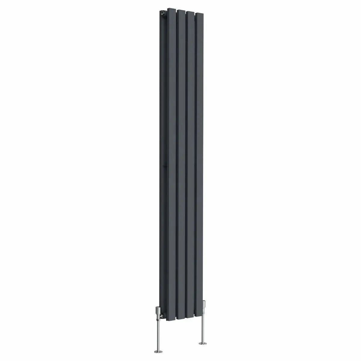 Teramo - Modern vertical flat panel radiator anthracite