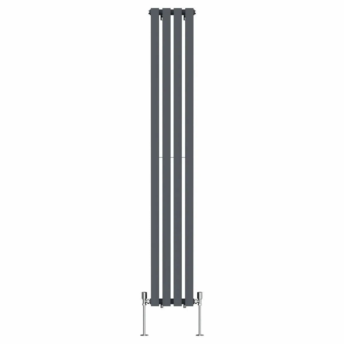 Teramo - Modern vertical flat panel radiator anthracite