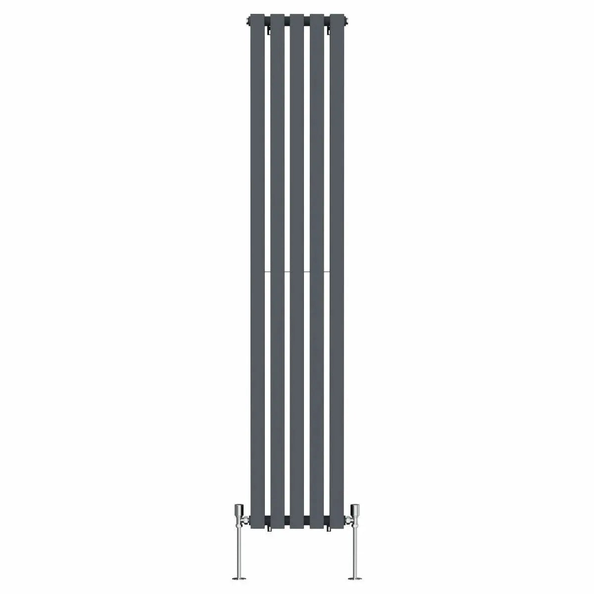 Teramo - Modern vertical flat panel radiator anthracite