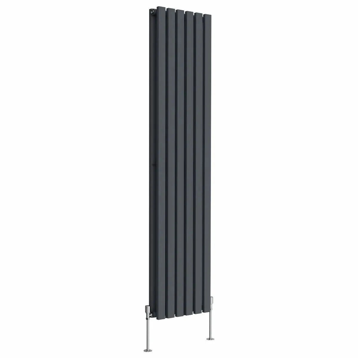 Teramo - Modern vertical flat panel radiator anthracite