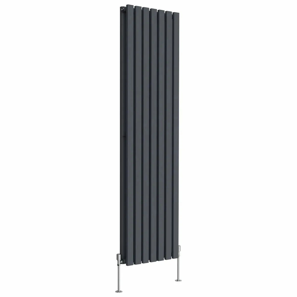 Teramo - Modern vertical flat panel radiator anthracite