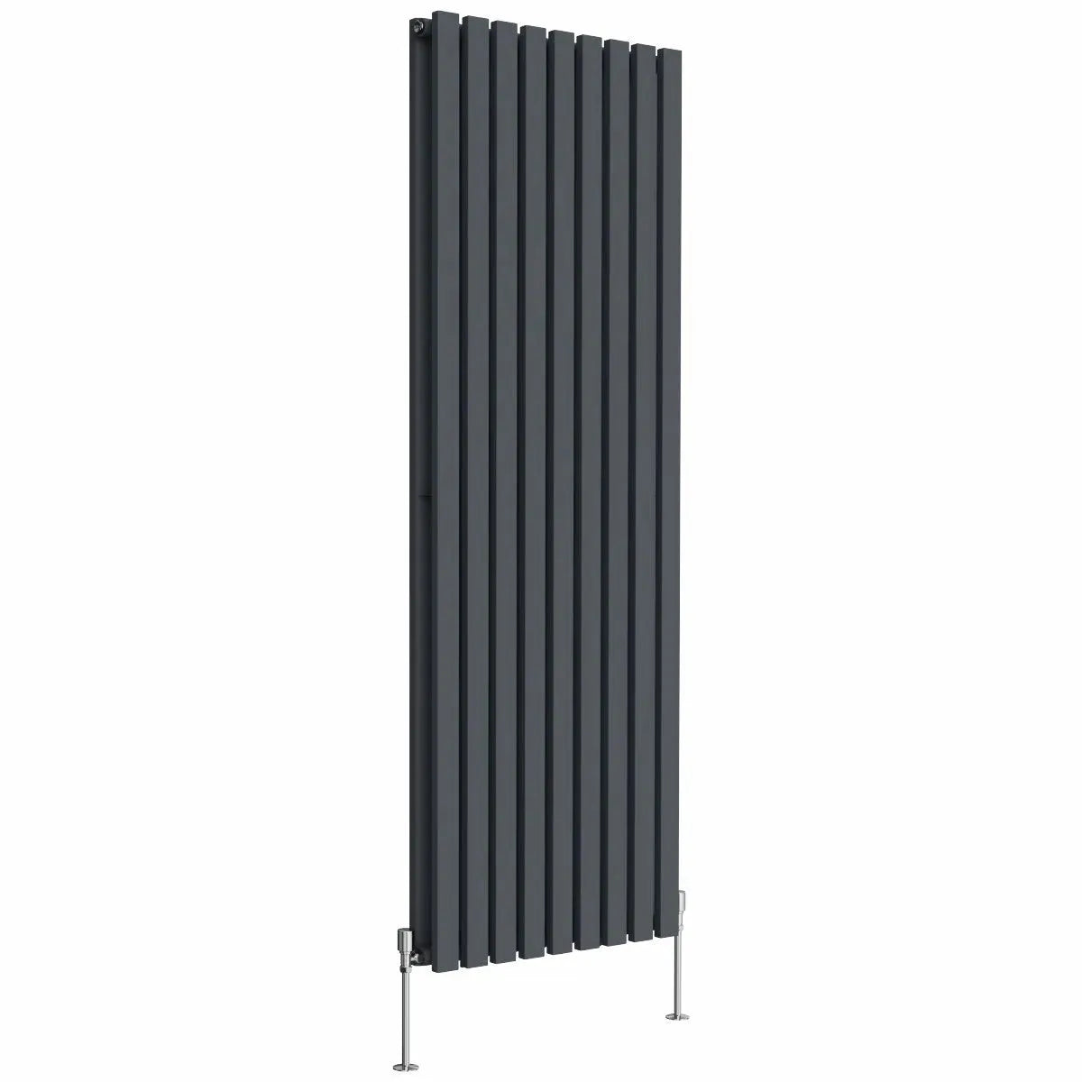 Teramo - Modern vertical flat panel radiator anthracite