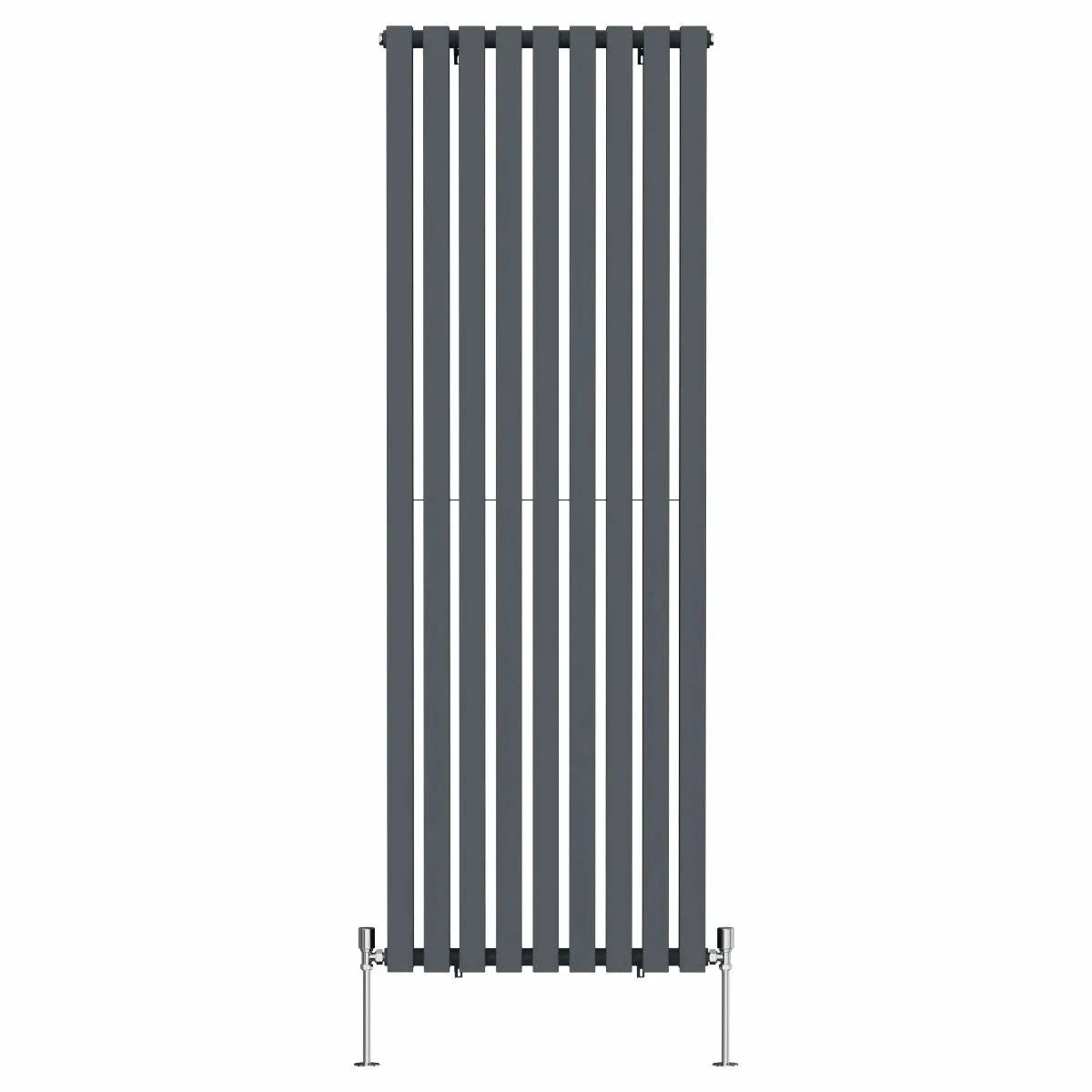 Teramo - Modern vertical flat panel radiator anthracite