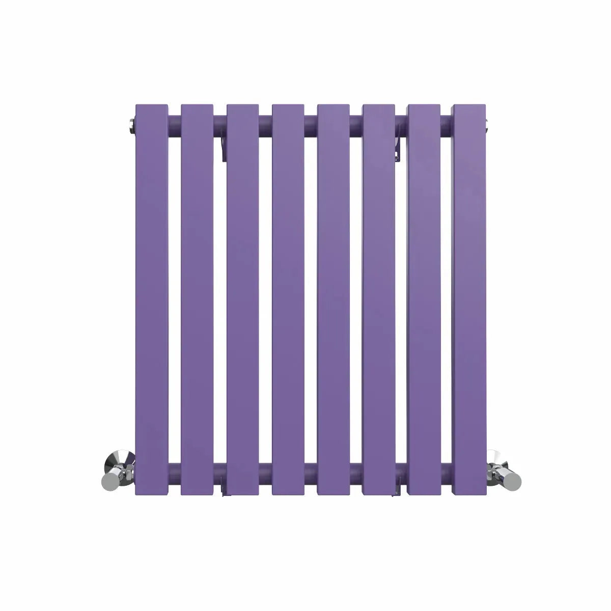 Teramo - Modern horizontal flat panel radiator blue lilac