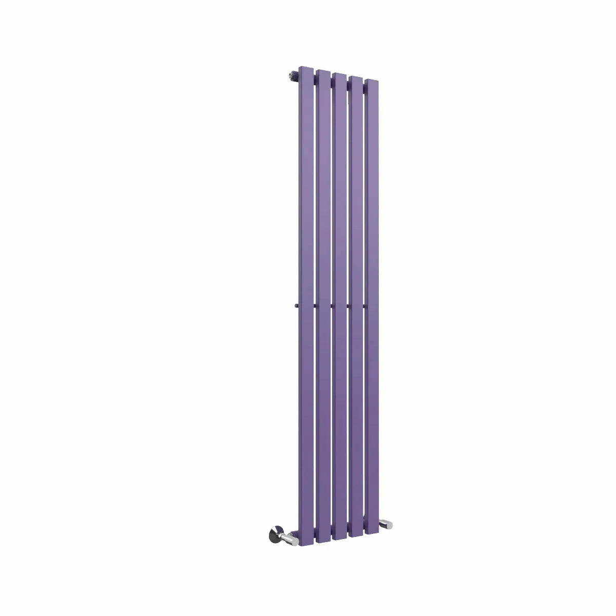 Teramo - Modern vertical flat panel radiator blue lilac