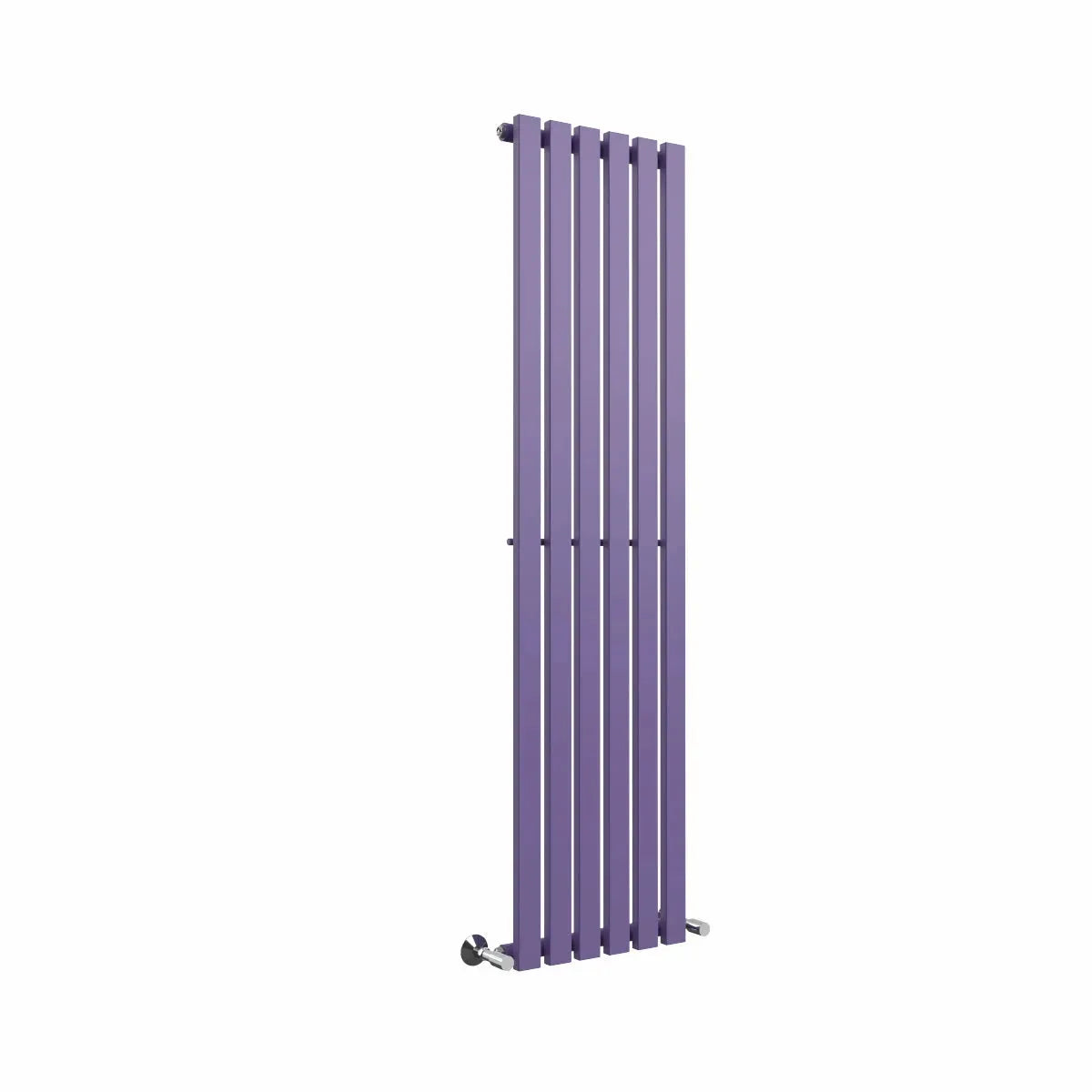 Teramo - Modern vertical flat panel radiator blue lilac