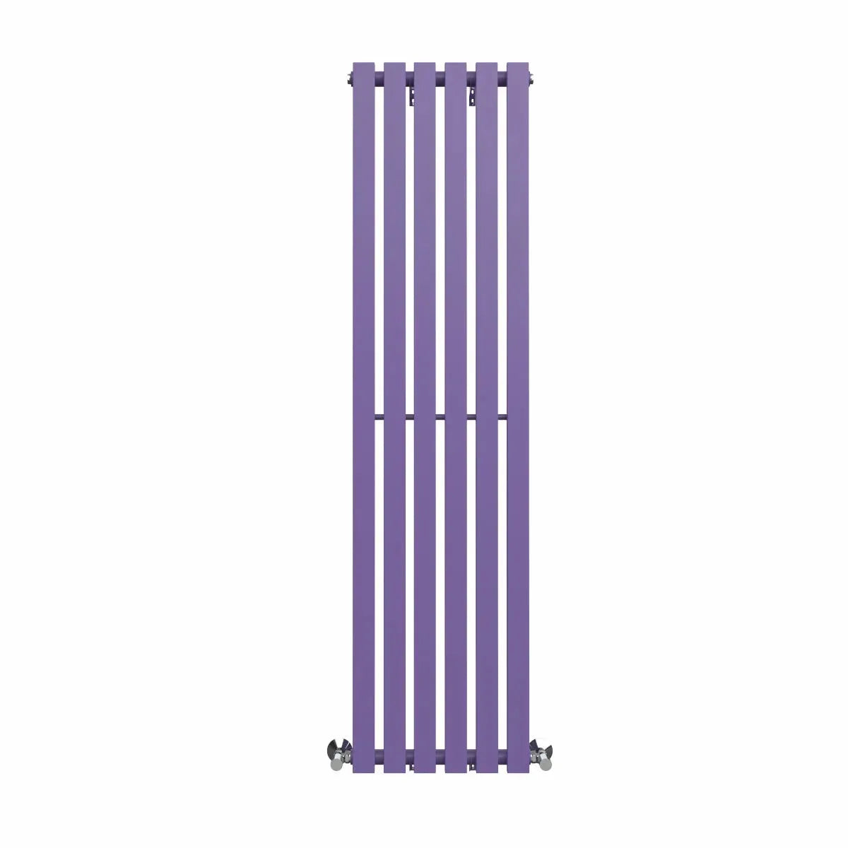 Teramo - Modern vertical flat panel radiator blue lilac