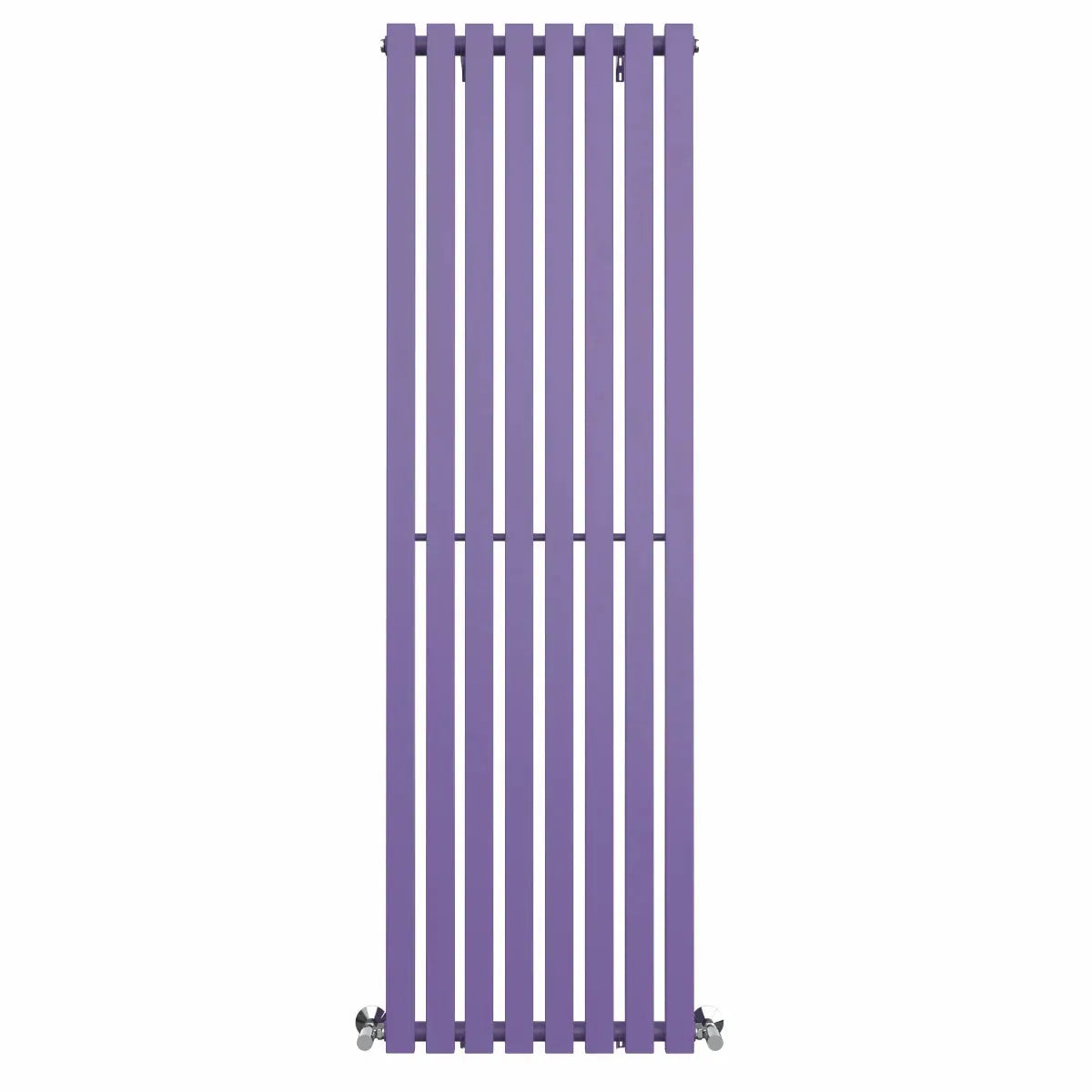 Teramo - Modern vertical flat panel radiator blue lilac