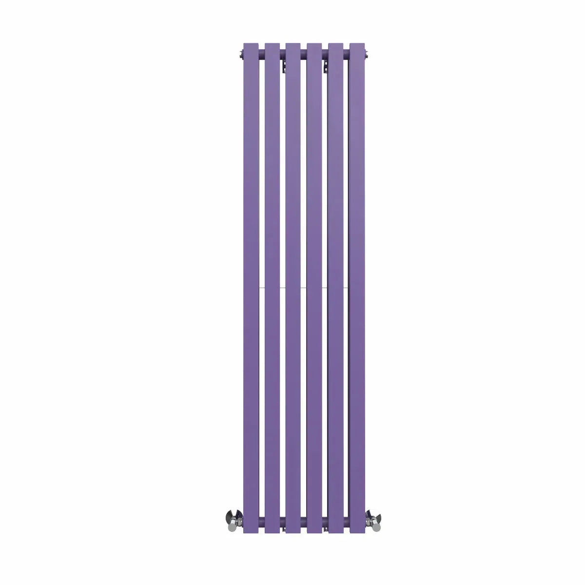 Teramo - Modern vertical flat panel radiator blue lilac