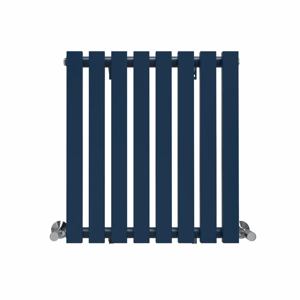 Teramo - Modern horizontal flat panel radiator sapphire blue