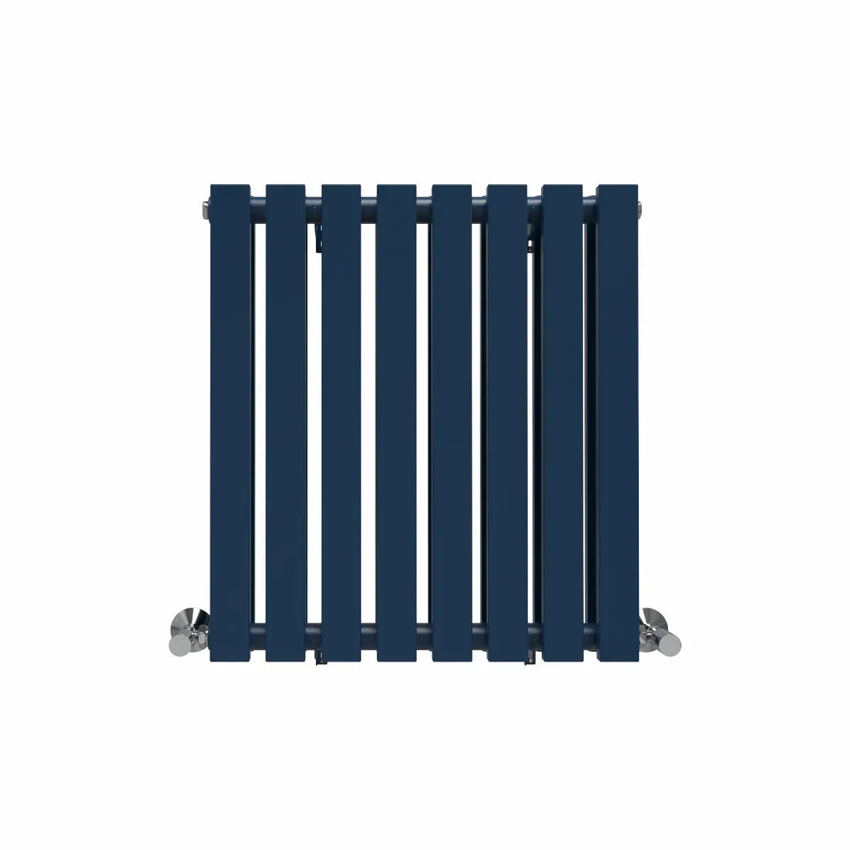 Teramo - Modern horizontal flat panel radiator sapphire blue