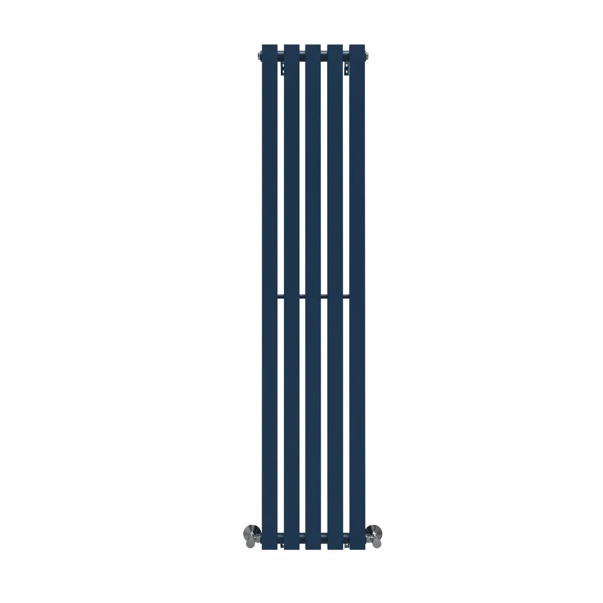 Teramo - Modern vertical flat panel radiator sapphire blue