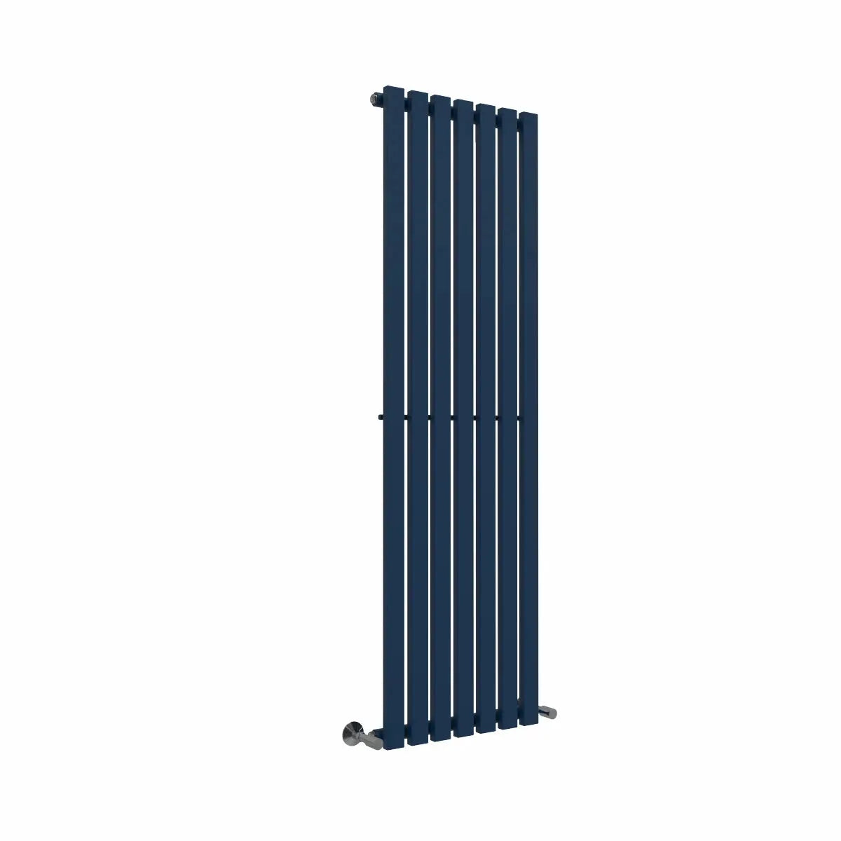 Teramo - Modern vertical flat panel radiator sapphire blue