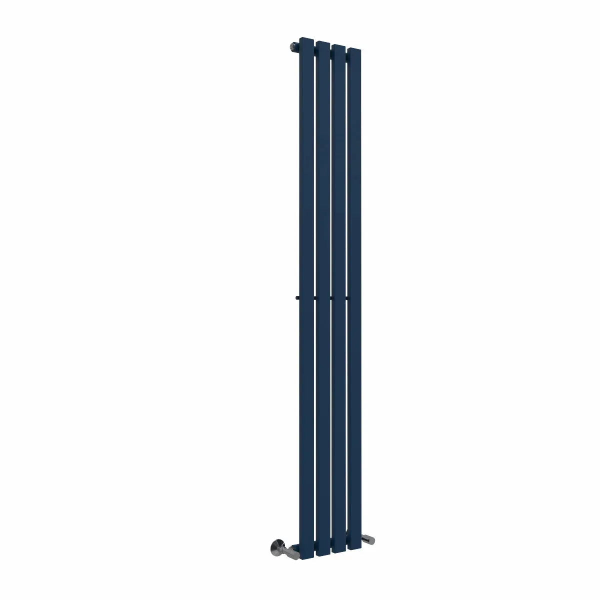 Teramo - Modern vertical flat panel radiator sapphire blue