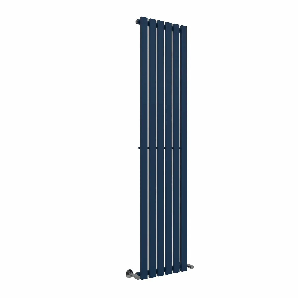 Teramo - Modern vertical flat panel radiator sapphire blue