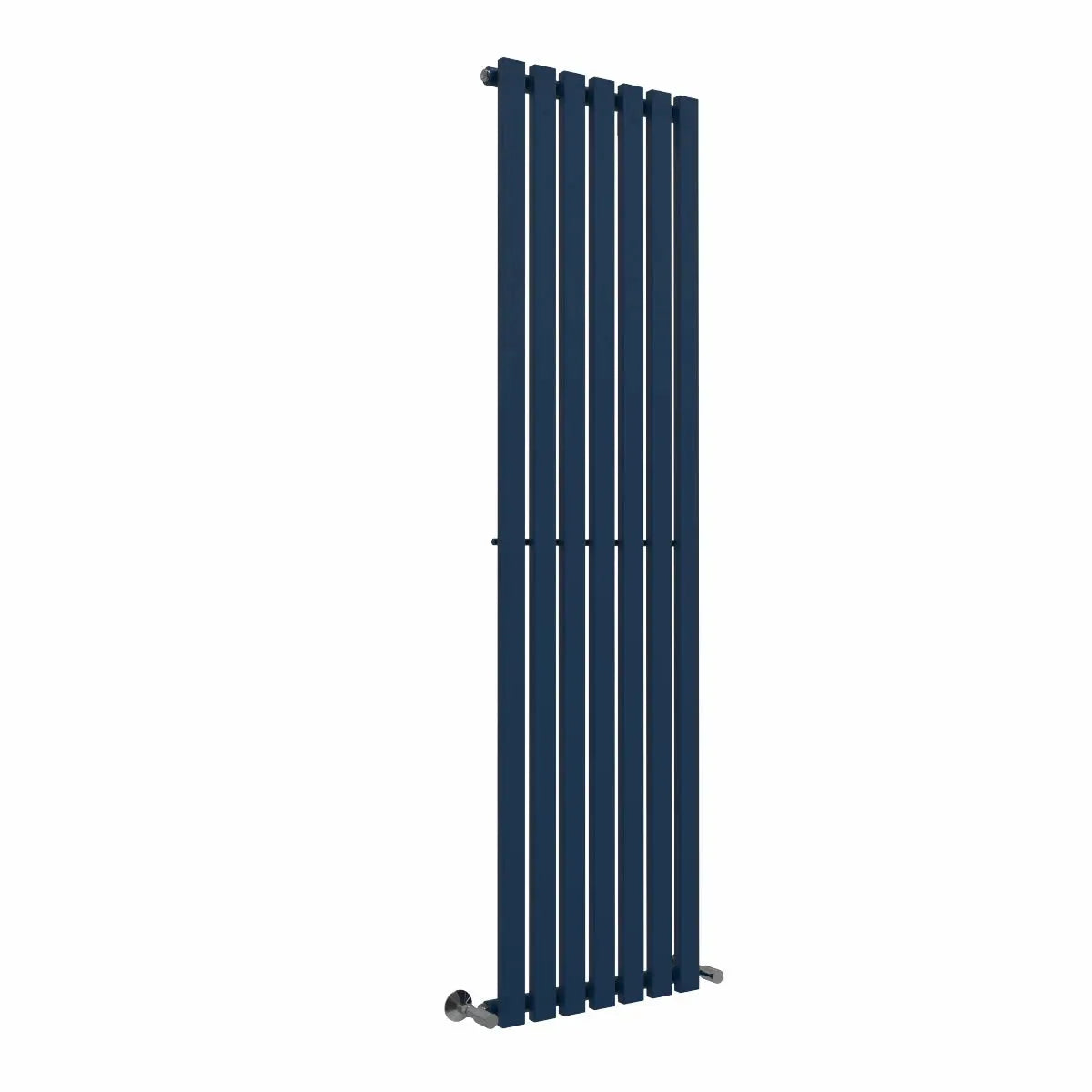 Teramo - Modern vertical flat panel radiator sapphire blue