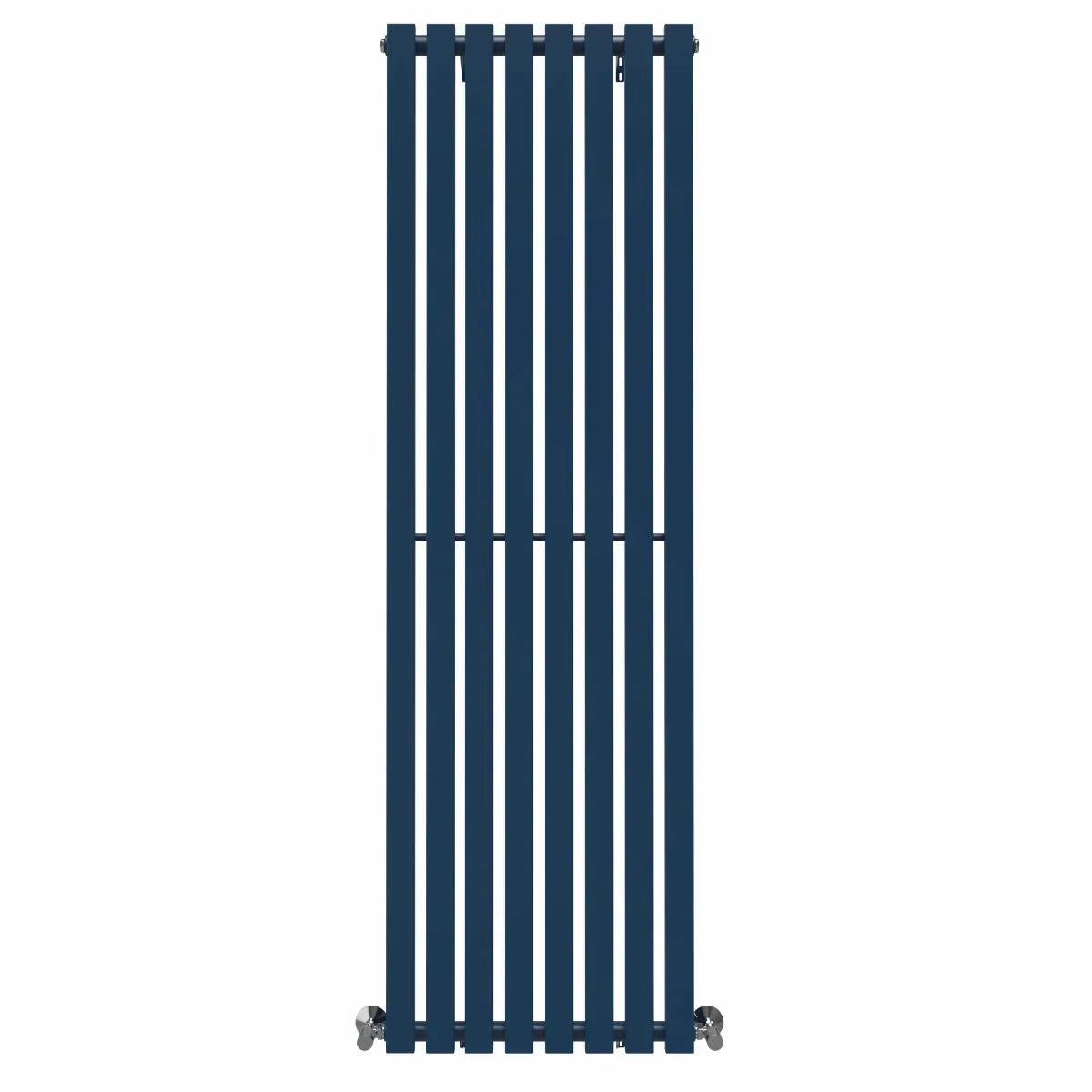 Teramo - Modern vertical flat panel radiator sapphire blue