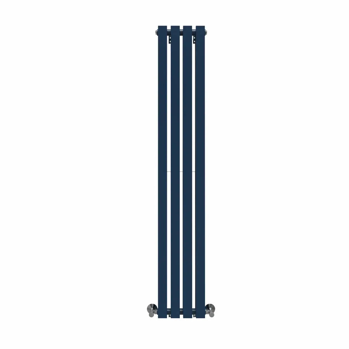 Teramo - Modern vertical flat panel radiator sapphire blue