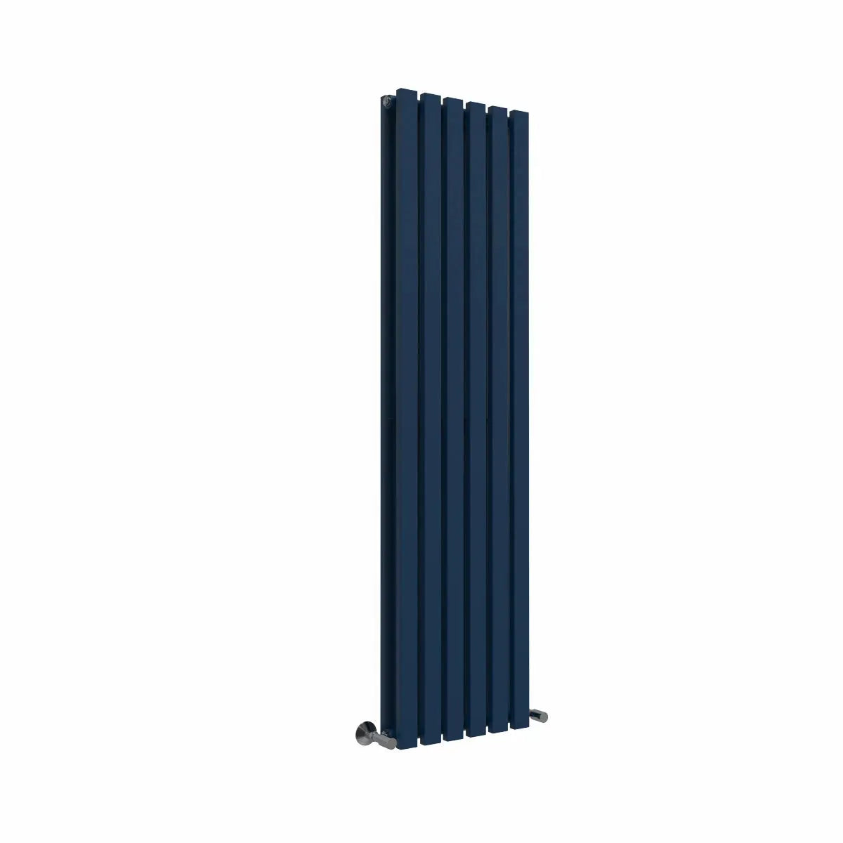 Teramo - Modern vertical flat panel radiator sapphire blue