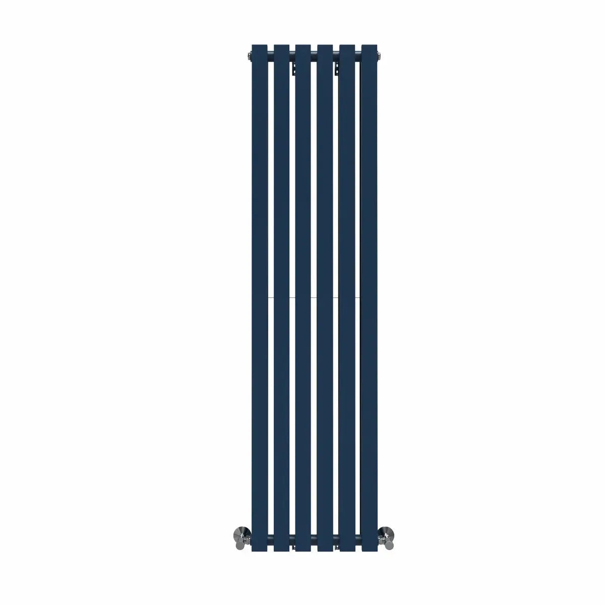 Teramo - Modern vertical flat panel radiator sapphire blue