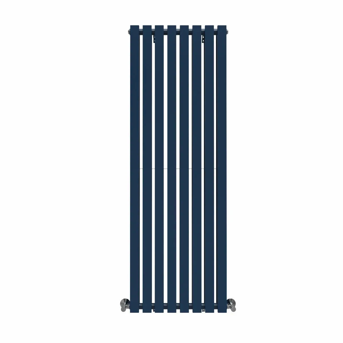 Teramo - Modern vertical flat panel radiator sapphire blue