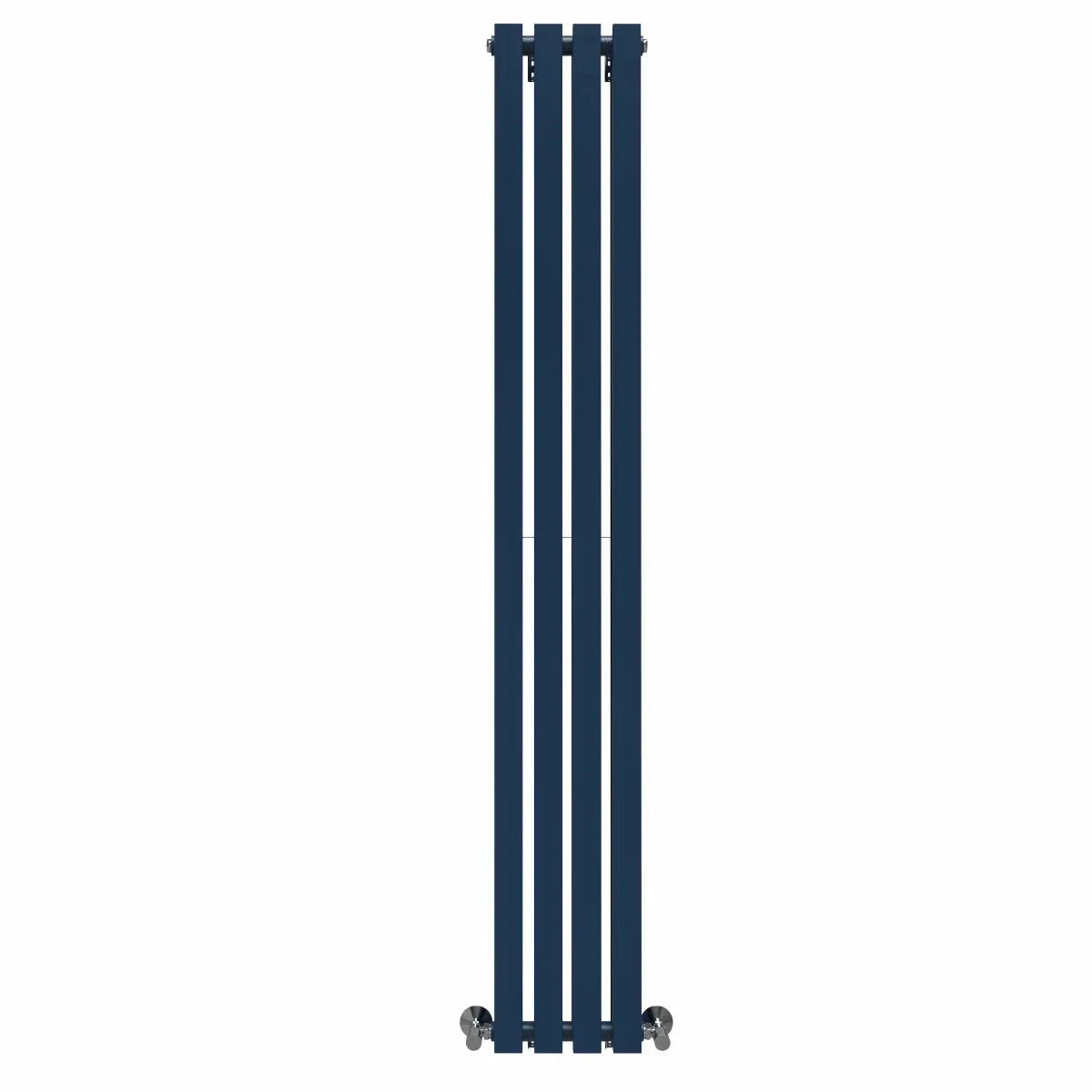 Teramo - Modern vertical flat panel radiator sapphire blue