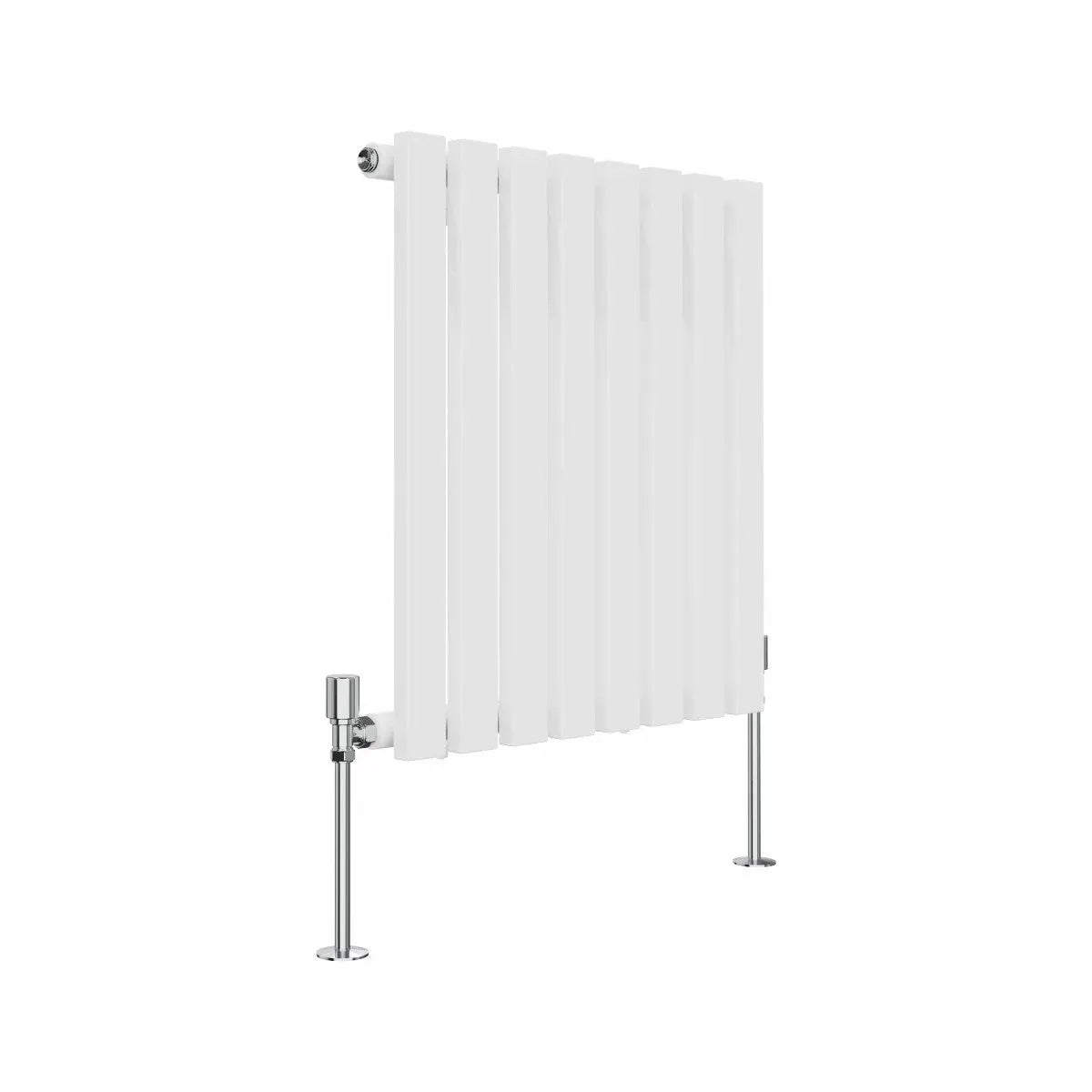 Teramo - Modern horizontal flat panel radiator white