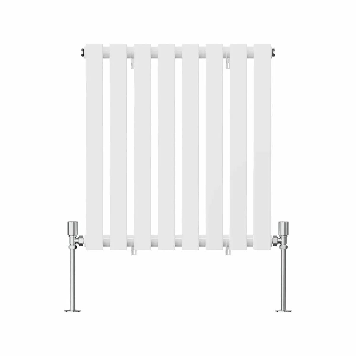 Teramo - Modern horizontal flat panel radiator white