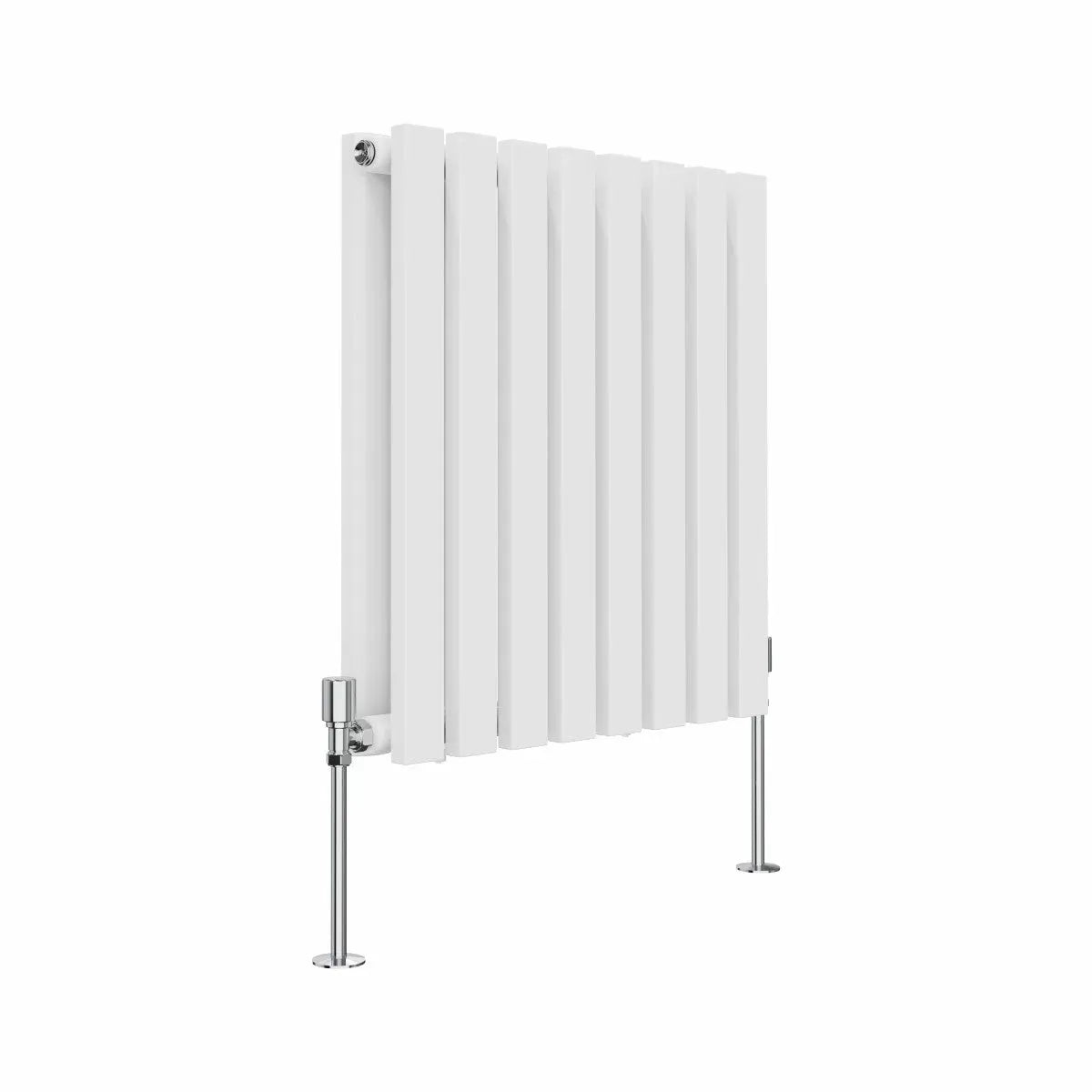 Teramo - Modern horizontal flat panel radiator white