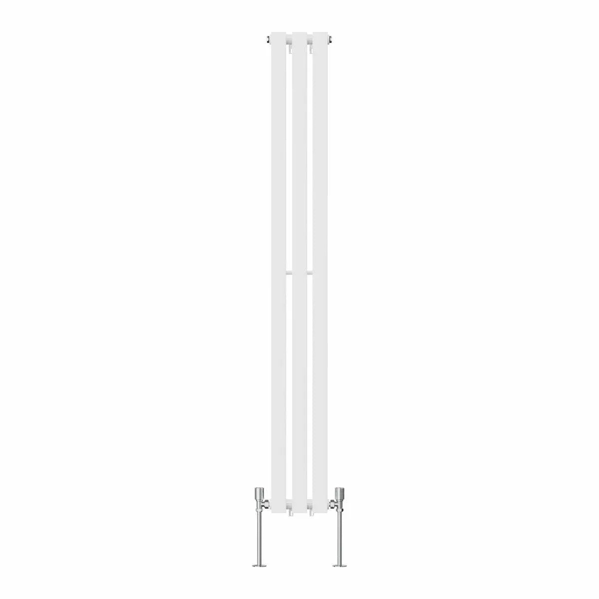 Teramo - Modern vertical flat panel radiator white