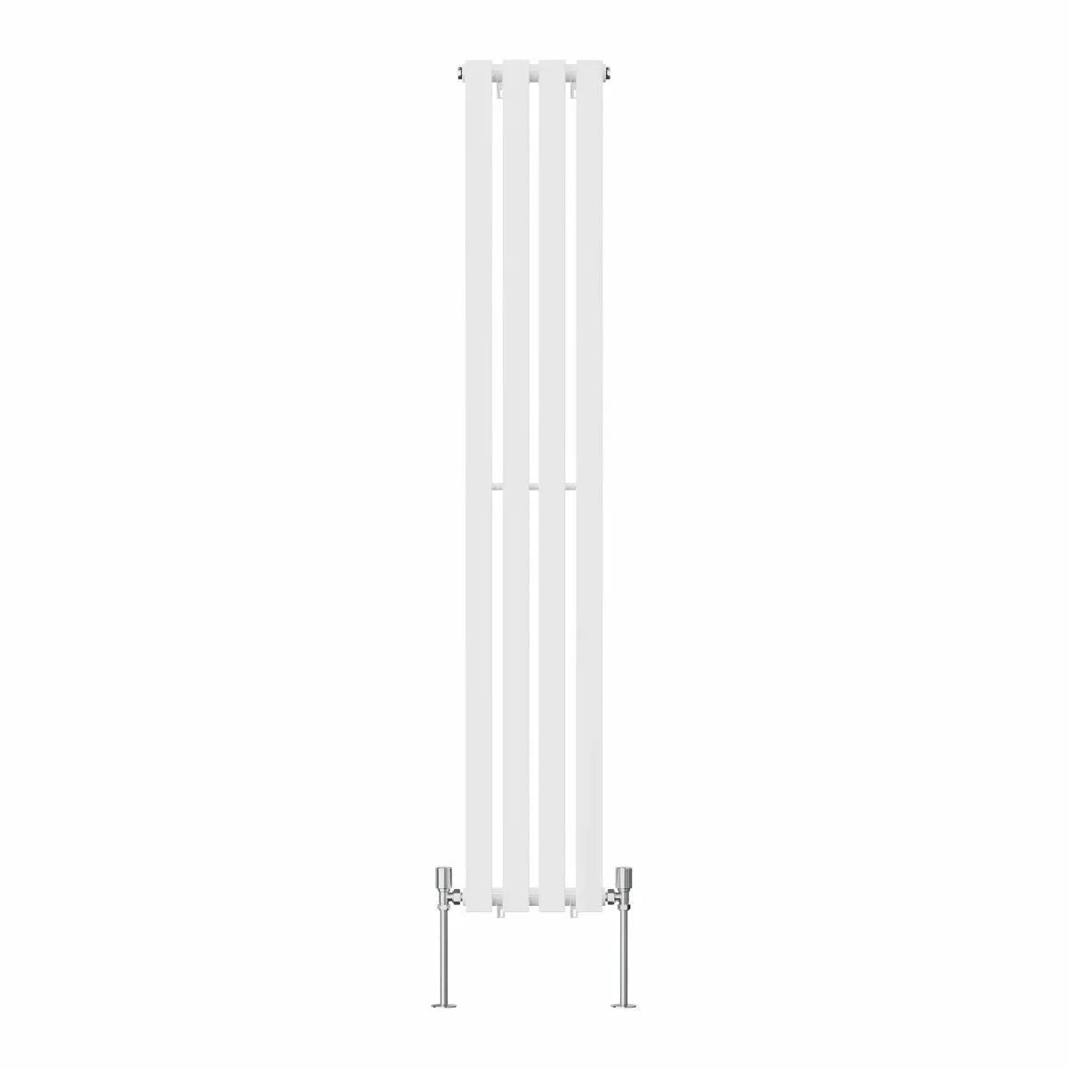 Teramo - Modern vertical flat panel radiator white