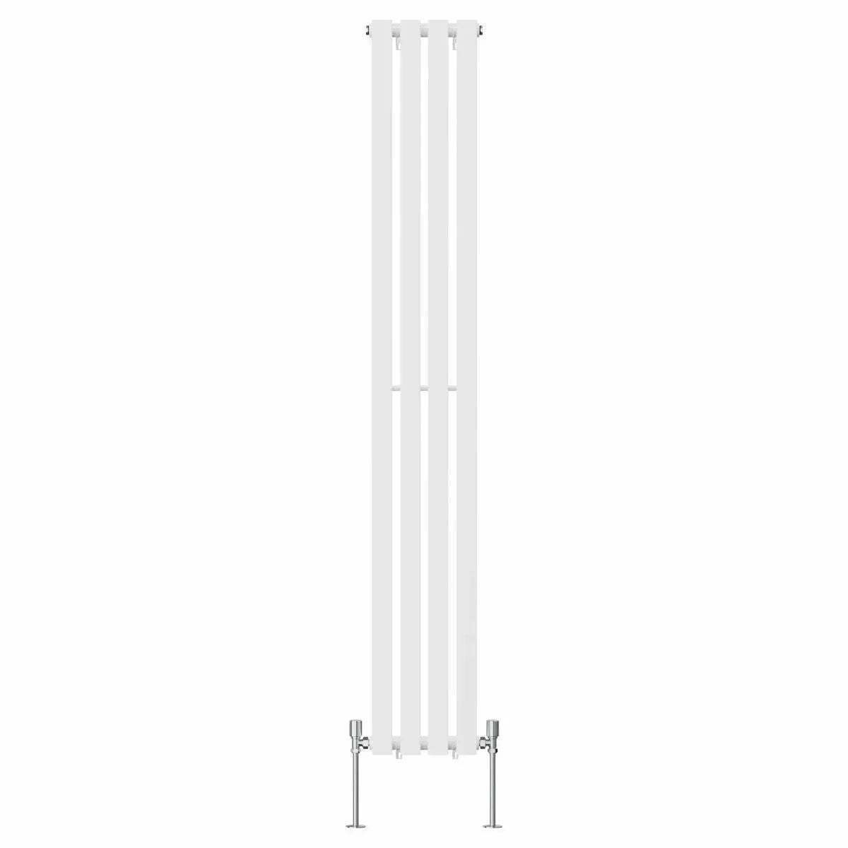 Teramo - Modern vertical flat panel radiator white