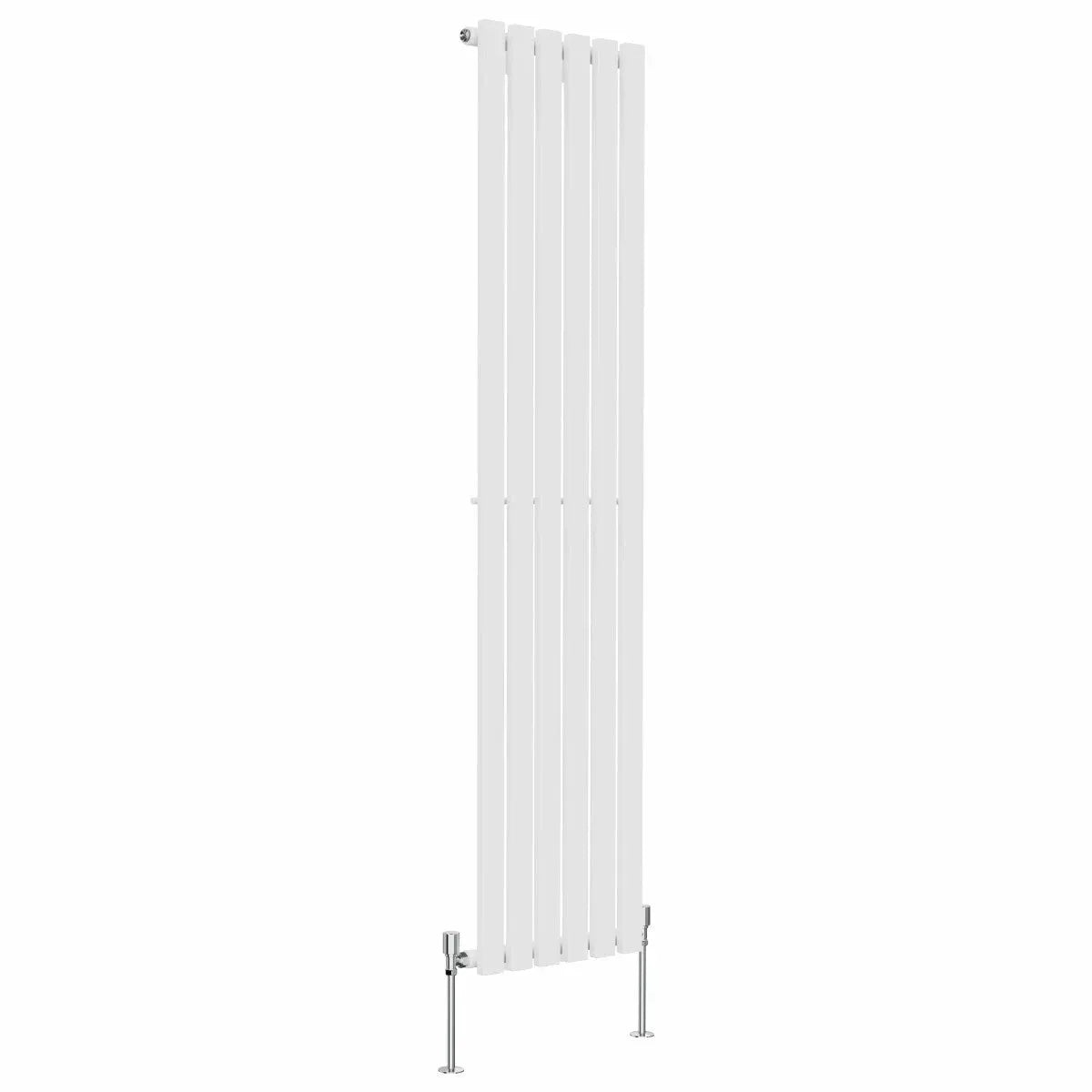 Teramo - Modern vertical flat panel radiator white