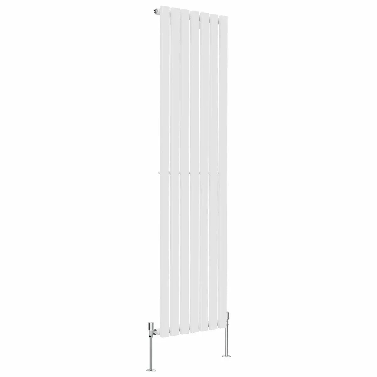 Teramo - Modern vertical flat panel radiator white