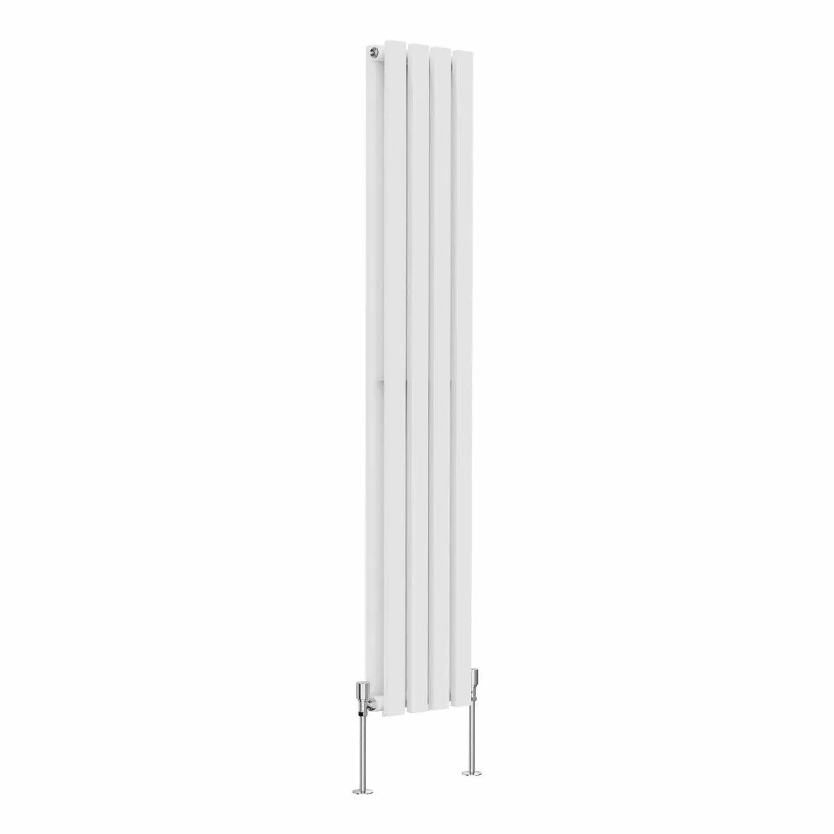 Teramo - Modern vertical flat panel radiator white