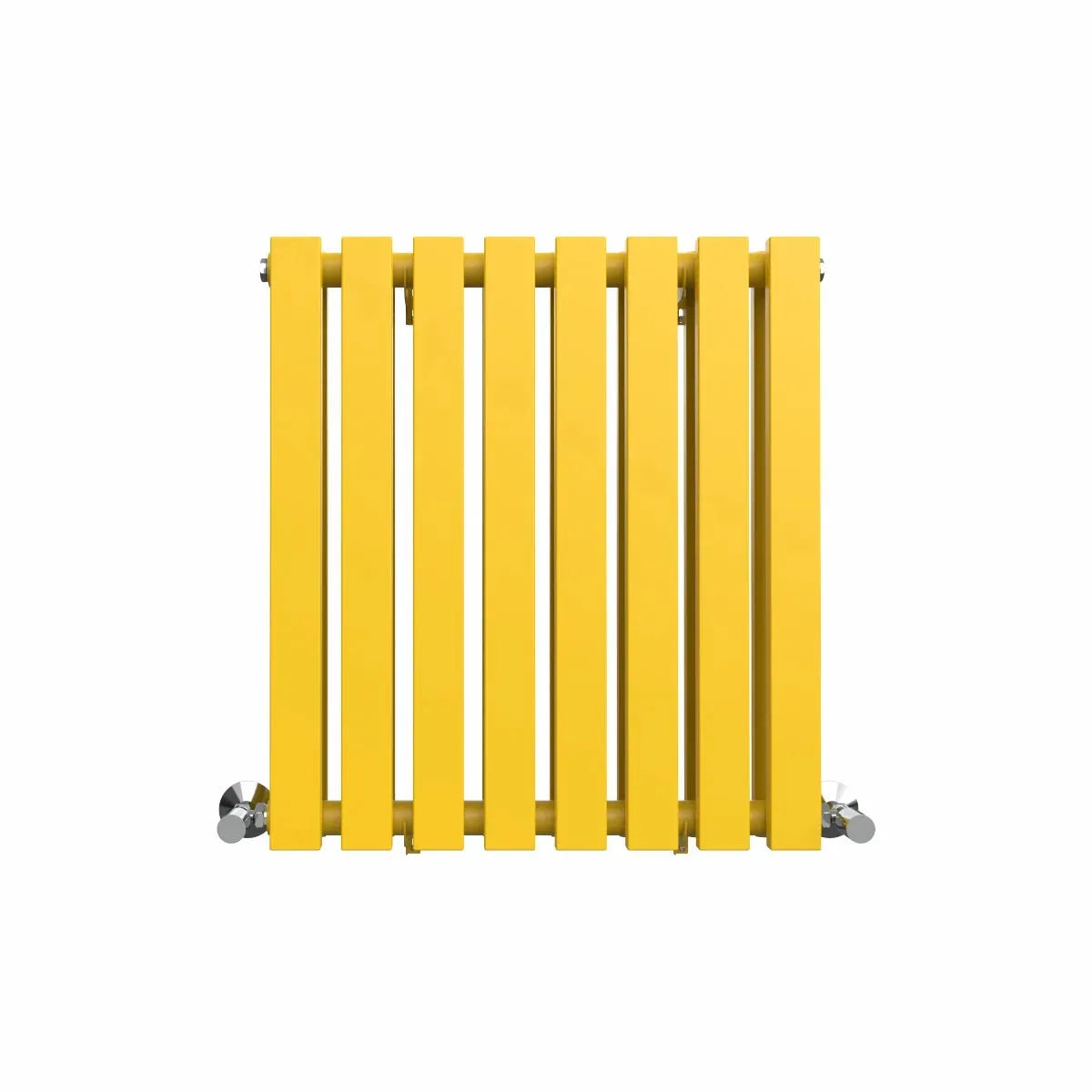 Teramo - Modern horizontal flat panel radiator zinc yellow