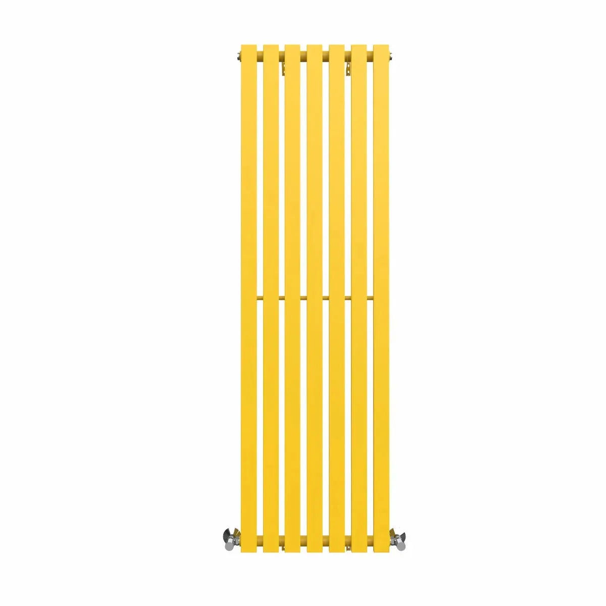 Teramo - Modern vertical flat panel radiator zinc yellow