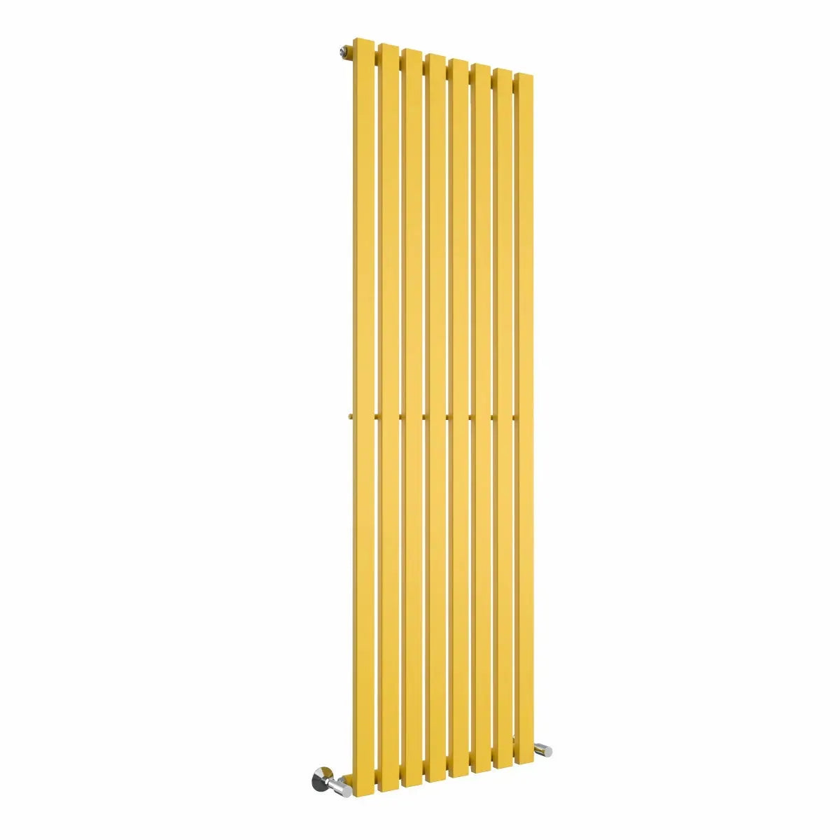 Teramo - Modern vertical flat panel radiator zinc yellow